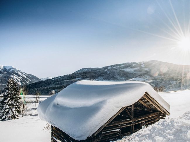 11Flachau im Winter - Landschaft Reitdorf - Four Peaks Unterkunft